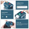 BTRUI for Makita Powered Inverter Generator 150W for Makita Battery DC 18v to 110v AC Output, Portable Power Source USB Charger Adapter, for Makita Power Station with LED Light