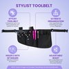 Stylist Tool Belt - Polyester Tool Pouch Belt for Salon Stylists - Holds 2 Shears - Shears Holder - Scissor Holster for Hairdressers - Shear Holster - Scissors Holder