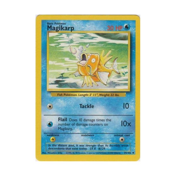 Pokemon - Magikarp (35/102) - Base Set