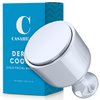 CASAHEAL Derma Cooler Cold Facial Massager, Ice Roller Massager for Face, Cold Face Roller for Healthy & Youthful Skin, Anti Aging Cold Face Massager, Professional Cooling Facial Massager (Silver)