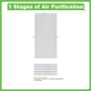 Hichoryer HRF-G Replacement Filter, Compatible with Honeywell HPA020B HPA020 & HPA030B HPA030 & HPA075/080 Series and HPA175/180 Series Air Purifier, Part Number HRF-G1/HRF-G2 2 Pack