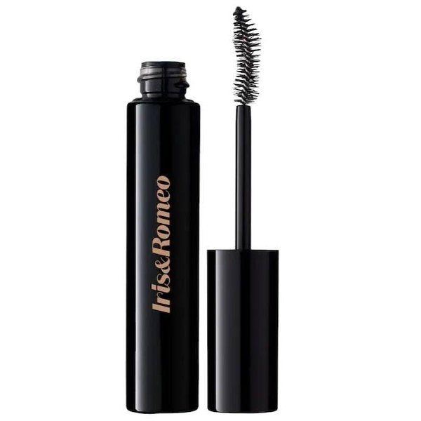 Iris&Romeo Lash Up Peptide Volumizing, Curling & Lengthening Mascara - Friesian Black. Full Size.