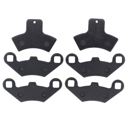 MOTOKU Front & Rear Brake Pads for Sportsman 500 4x4 HO Scrambler 400 Trail Blazer 250