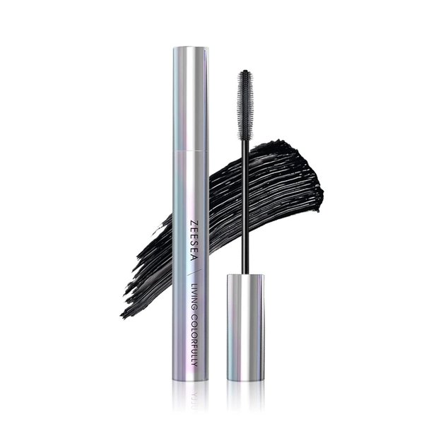 ZEESEA Mascara Diamond Series Colorful Long Lasting Waterproof Mascara，4g/0.14 oz (Black 01)