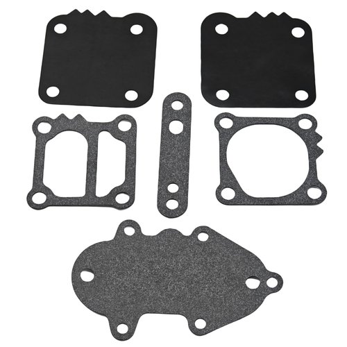 JLM MARINE 857005A1 Fuel Pump Diaphragm Kit for Mercury Mariner and Force 30-275 HP Outboard Engines Check Valve 21-43990A10 18-7817