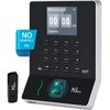 NGTeco Fingerprint Time Clock, W2 Biometric Employee Attendance Machine for Small Businesses and Offices, Fingerprint Scanner, 2.4GHz LAN WiFi Connectivity, iOS/Android App (No Monthly Fee)