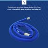 CPAP Hose Cover by Snugell - 6ft Tubing Wrap - Compatible with ResMed, Fisher & Paykel and Other Tubes - Ultra Soft Zippered Fleece Cover, Insulation & Protection for CPAP Tubing (Blue)