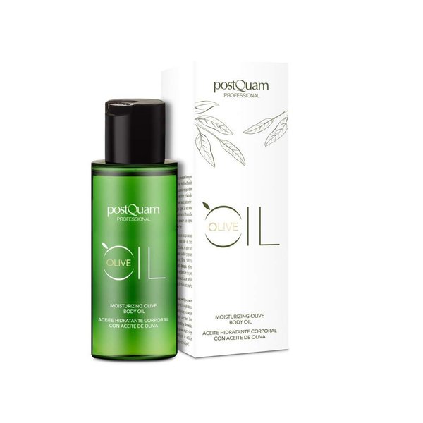 POSTQUAM Professional Corp Olive Oil 100ml – Spanish Beauty - Body Care - Moisturizing Effect - Daily Usr - Dermatologically Tested - Smoother Skin - Healthier Appearance – Natural Ingredients