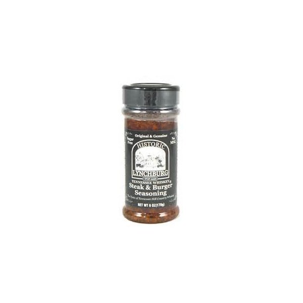 Historic Lynchburg Tennessee Whiskey Steak & Burger Seasoning (4 Pack)