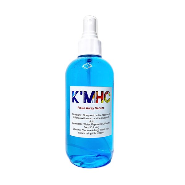 K'marie Hair Co. Flake Away Serum - Natural Serum for Flaky Scalp Removal, Dandruff, Itchy Scalp, Dry Scalp, Oily Scalp, Psoriasis, Seborrheic Dermatitis, Eczema - Soothing Scalp Health
