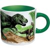 The Unemployed Philosophers Guild Disappearing Dino Mug - Heat Sensitive Color Changing Coffee Mug - Add Hot Liquid and Watch Dinosaurs Turn to Fossils,12 fl oz