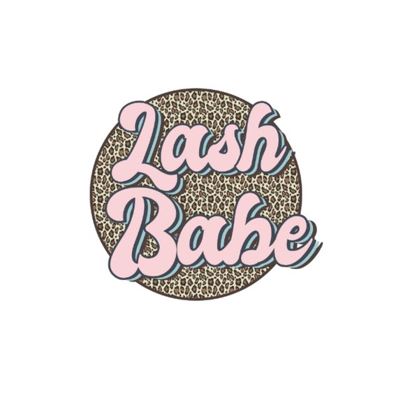 Lash Babe Lash Artist Lash Tech Leopard Lash Babe: Blank Lined Notebook/Journal (6” X 9”) Lash Babe Retro Eyelash Design For Lash Lounges