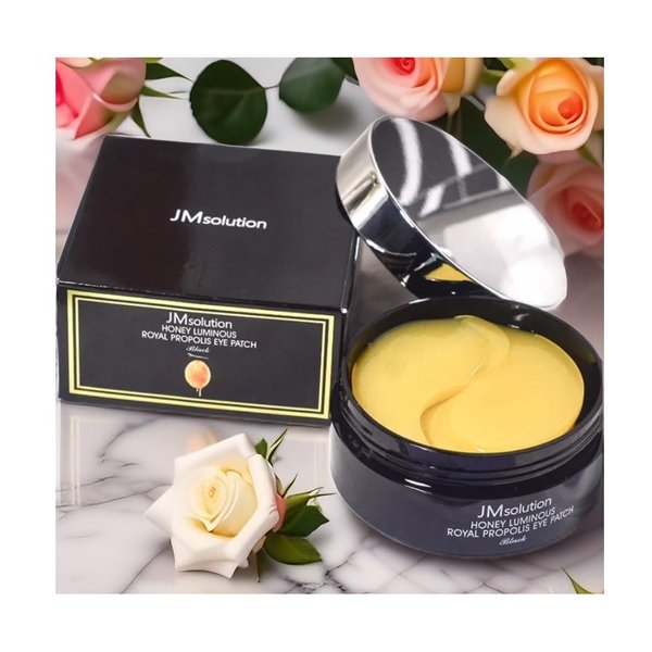 Korea Honey Luminous Royal Propolis Eye Patch 60 Patches/90g. Deliver Firming, Nourishing and Hydrating Care to The Eye Area.