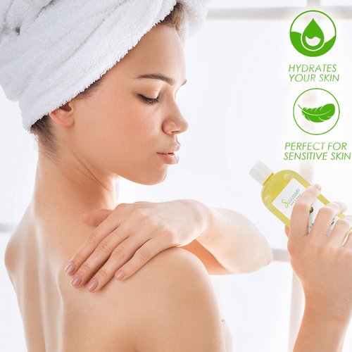 Soapeauty Kukui Nut Oil | 100% Pure & Natural | Cold Pressed | Moisturizing Oil for Skin, Hair, and Soap Making | 16 fl oz