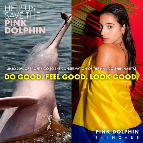 Pink Dolphin Caffeine Eye Cream for Dark Circles and Puffiness - Age Defying Reduce Fine Lines and Wrinkles - Skin Brightening with Retinol, Aloe Vera, Vitamin C, A, D and E, for Women and Men - 0.5oz