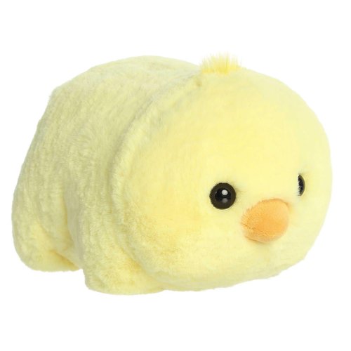 Aurora® Adorable Spudsters™ Cece Chick™ Stuffed Animal - Round Shape Makes for Comforting Cuddles - Perfect for Kids All Ages and Animal Loving Adults - Yellow 10.5 Inches