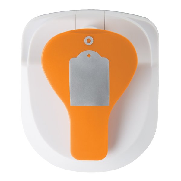 Fiskars Standard Tag Maker with Built-in Eyelet Setter White