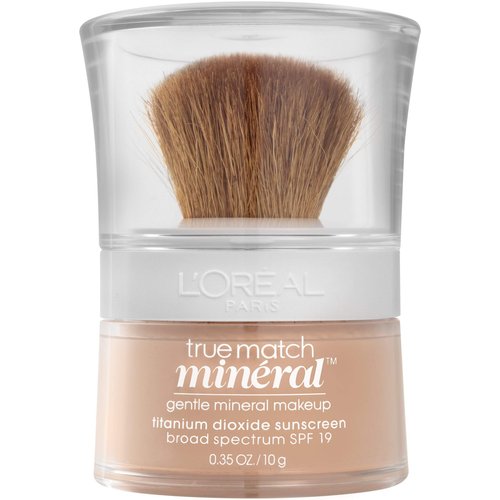 L’Oréal Paris True Match Mineral Loose Powder Foundation, Soft Ivory, 0.35oz
