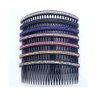 Ruihfas Fashion Women 24 Teeth Hair Comb Pin Clip Double Rows Rhinestone Hair Side Combs 4.72" Length, 5-count