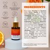 Ayurvedic Vitamin C Oil - Skin Brightening Vit C Serum with Rosehip Oil, Ashwagandha, Squalane - Hydrating Face Oil - Non-Greasy Facial Oil - Pure Vitamin C Oil - Luxury Skin Care Products - 30ml