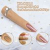 Silicone Practice Fingers for Acrylic Nails, Bendable Nail Training Finger Soft Silicone Fake Finger to Practice Fake Nails, Flexible Nail Practice Fingers Hand for DIY Nails