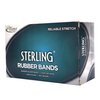 Alliance Rubber 24945 Sterling Rubber Bands Size #94, 1 lb Box Contains Approx. 140 Bands (3 1/2" x 3/4", Natural Crepe),Beige