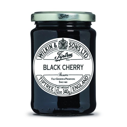 Tiptree Black Cherry Preserve, 12 Ounce Jar