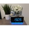 iTOMA Alarm Clock Radio with Bluetooth Speaker, FM Radio, Dual Alarm with Snooze, Large LED Display, Dimmer Control, USB Charging Output and Night Light CKS708