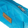SHANY Limited Edition Travel Makeup Bag Cosmetics Tote Bag Make Up Organizer Women Purse for Toiletries, Ocean Blue
