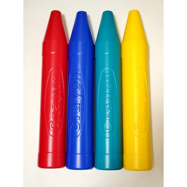 Always Under 20-Inch Tall Plastic Crayon Piggy Bank, 1-Piece (Color May Vary)