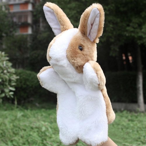 RIY Hand Puppet - Farm Friends Animals Educational Puppets Rabbit