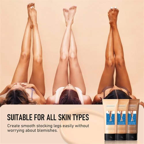 Leg Makeup Waterproof No Transfer, Leg Vein Cover up Makeup for Varicose Veins Waterproof Black Skin, Leg and Body Scar Cover up Makeup for Tattoo Cover Up, Long Last Body Foundation (#3 Bronze)