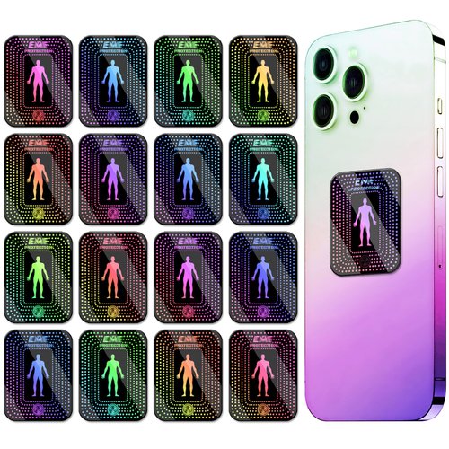 Stickers for Cell Phones/Laptops/Tablets/Devices/Household Equipment - 1.2 x 1.6 x 0.01 inches - Small and Lightweight - Widely Used - Simple to Use - Applies to Everyone - [Reusable] - (16 Pcs)