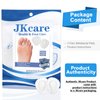 JKcare Gel Metatarsal Pads (Adhesive-Backed), Ball of Foot Cushions, Forefoot Support for Metatarsalgia, Morton’s Neuroma, Aching Feet Pain Relief- 6 Pack