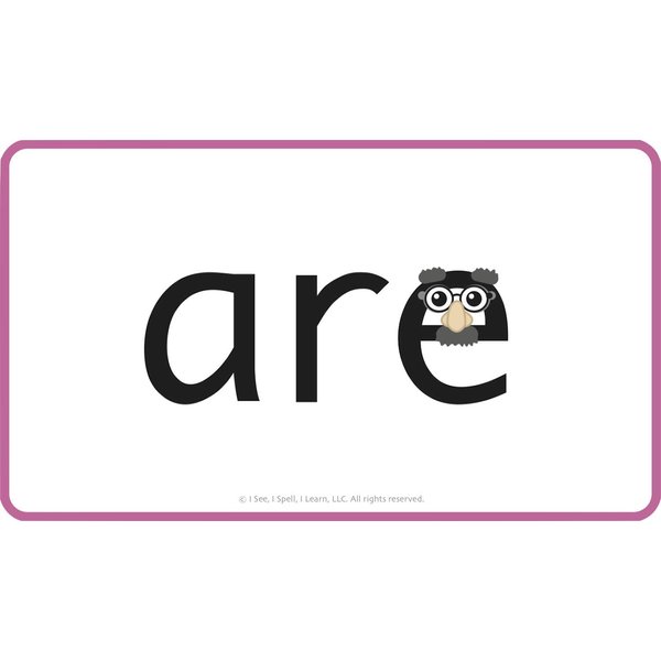 I See, I Spell, I Learn® Super Combo Picture Sight Words & Picture Homophones Flashcards