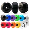VJ 5.0 Skateboard Trucks (Silver), Skateboard Wheels 52mm, Skateboard Bearings, Skateboard Pads, Skateboard Hardware 1" (52mm Black)