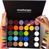 Mehron Makeup Paradise Makeup AQ 30 Color Pro Palette | Magnetic and Refillable Palette | Body Paint & Face Paint | Professional Makeup for Costumes, SFX, Halloween, & Cosplay