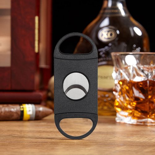 tlhaoa Cigar Cutter Double Blade Guillotine Portable Double Stainless Steel Blade Cigar Clippers Tool 10 Pack