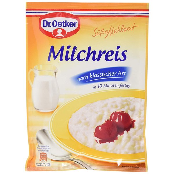 Dr.Oetker Rice Pudding Classic "Milchreis" - 0.29 lbs (1 Bag)