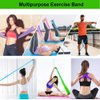 GOAITOU Resistance Bands, Elastic Exercise Bands for Working Out, Physical Therapy, Recovery, Yoga, Pilates, Strength Training