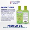 Hollywood Beauty Olive Hair Oil, 8oz Bottle, Also for Bath, Body and Nails, Fights hair breakage, Hair treatment, Adds shine, Heat Protection