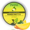 Twins Personal Care Whipped Mango Butter - 8oz. - All Natural Mango Butter - Great for Dry Skin, Body Butter, Body Cream and Lotions, Smooth for All Skin Types