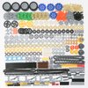Technic Parts 852Pcs for MOC Gear Pin Liftarm Beam Axle Panel Wheels Connectors Chain Link Pins - Car Building Blocks Sets Compatible with Lego