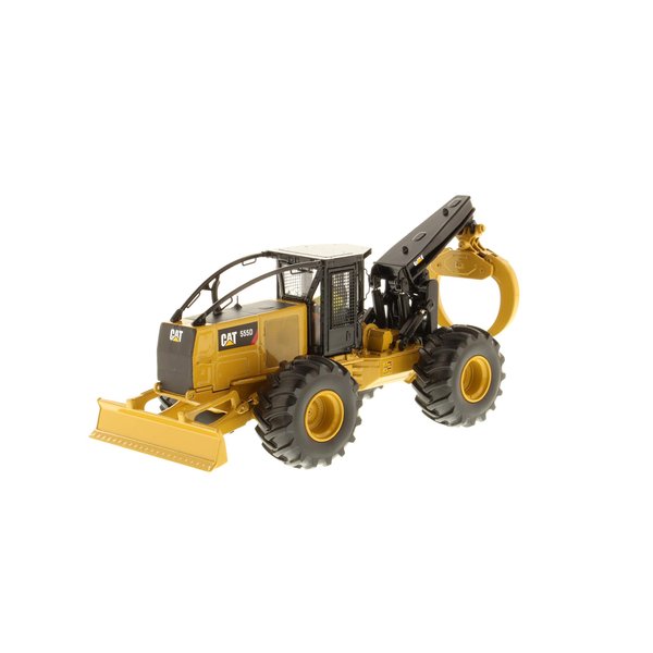 Diecast Masters Caterpillar 555D Skidder High Line Series Vehicle, 7.29 x 3.03 x 2.68 inches
