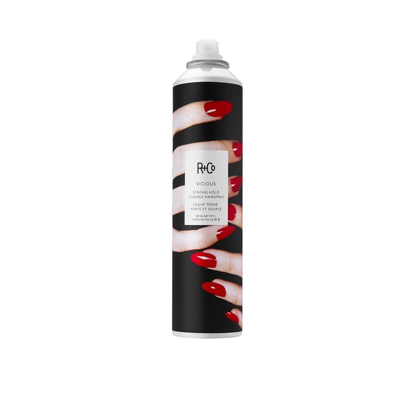 R+Co Vicious Strong Hold Flexible Hairspray | Strong Hold + No Crunch + No Flaking | Vegan + Cruelty-Free | 9 Oz