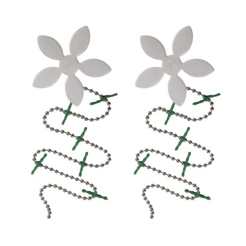 DrainWig Shower Drain Hair Catcher, Disposable Drain Protector, Flower, 2 Pack