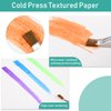 TecUnite 60 Sheets Watercolor Paper Pad Bulk Art White Cold Press Painting Paper for Kids Watercolorist Drawing Student Artist(8.5 x 11.5 Inch,Cold Press)