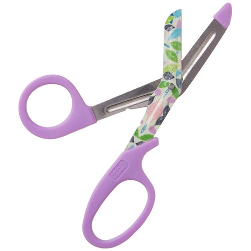 Prestige Medical Stylemate Utility Scissor, Leaves Cream, 5.5 Inch