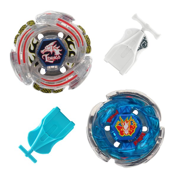 Magicmode Bey Battling Top Metal Fusion Set-2 Spinning Tops Battle Set with 2 Launchers for Kids & Adults (BB28+BB43)