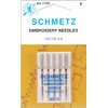 25 Schmetz Embroidery Sewing Machine Needles - Size 90/14